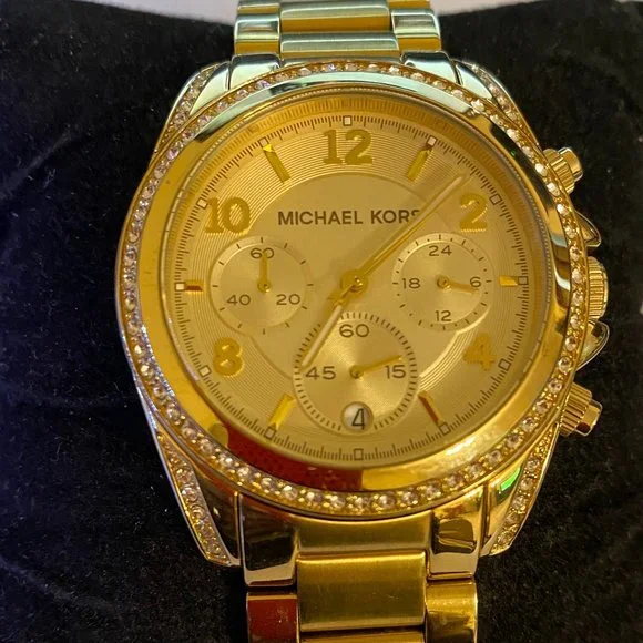 Michael Kors | Accessories | Michael Kors Gold Tone Blair  display picture 3